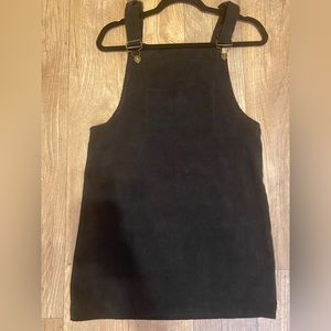 Hengsheng Jean. Size. S/M black overall knee high dress.